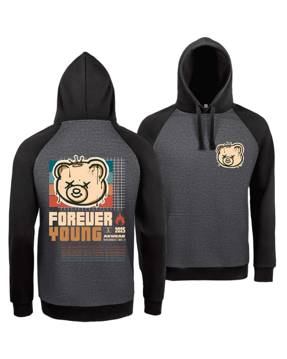 #15 "FOREVER YOUNG"- EXTRAVAGANT Hoodie - 02998