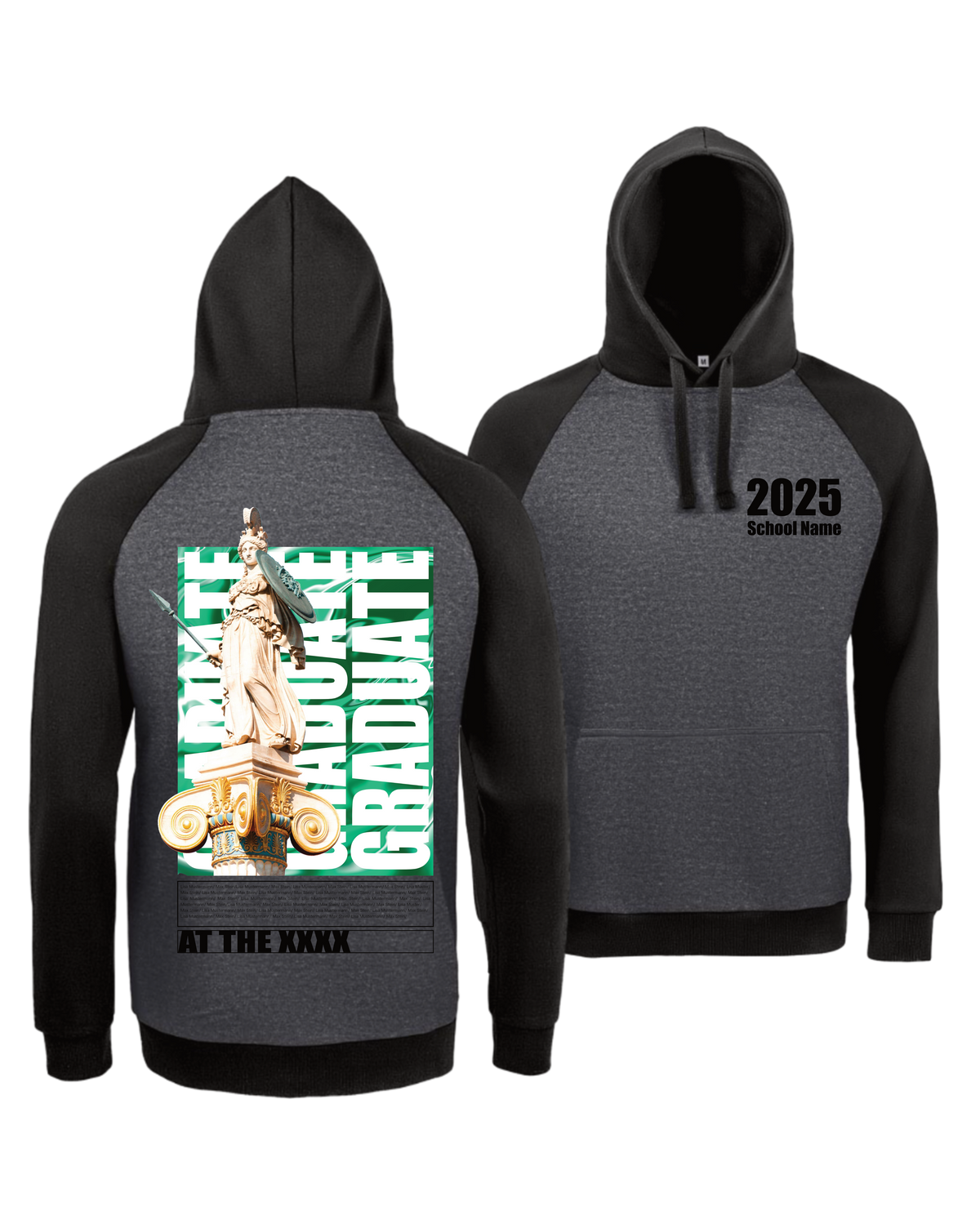 #12 "GRADUATE"  - EXTRAVAGANT Hoodie - 02998