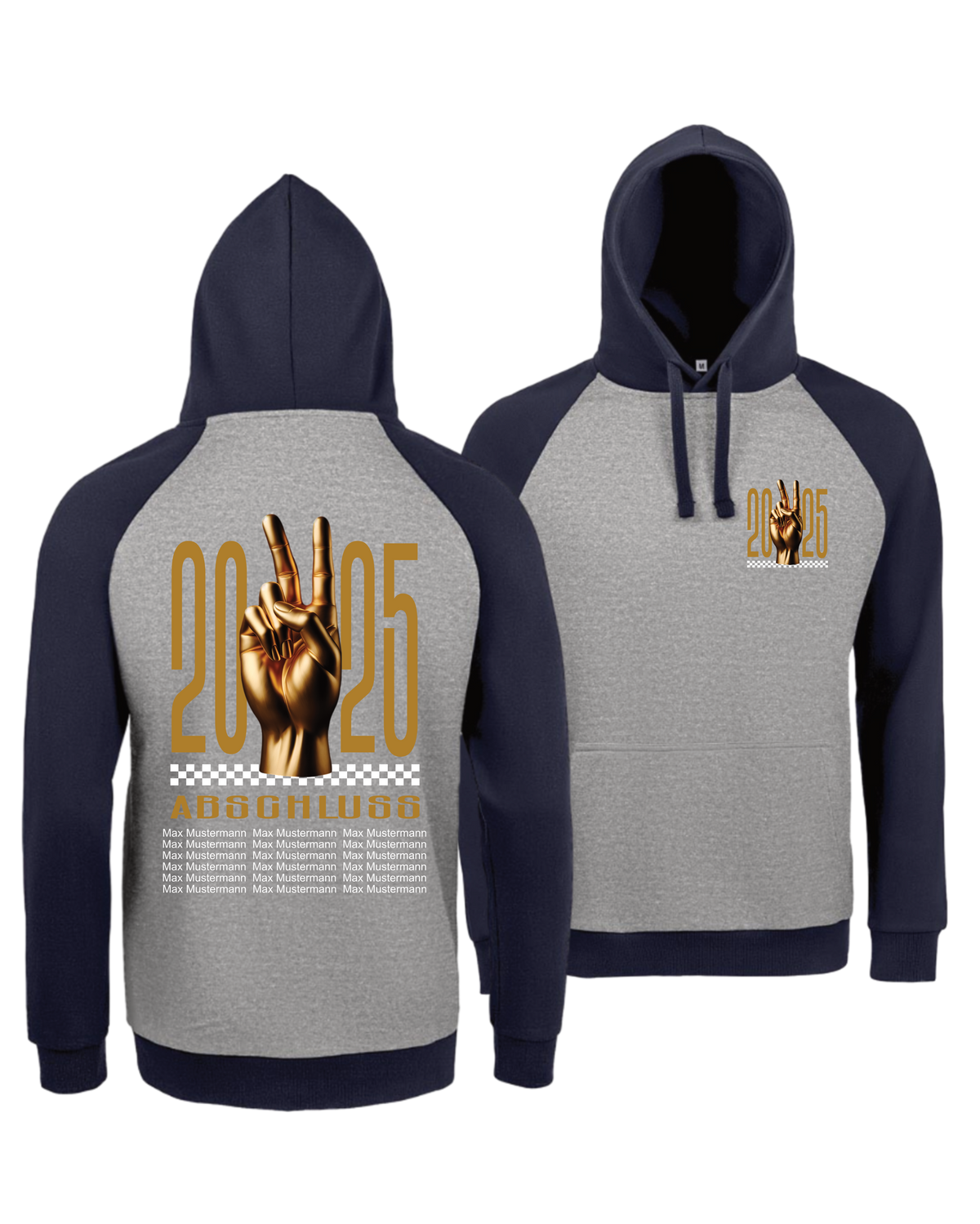 #30 "GOLDEN ABSCHLUSS" - EXTRAVAGANT Hoodie - 02998