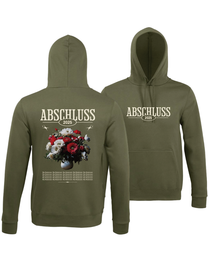 #25 "FLOWER POWER" - BASIC Hoodie -  47101