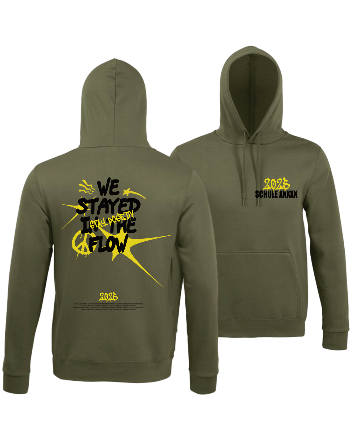 #10 "WE STAYED IN THE FLOW"  - BASIC Hoodie -  47101