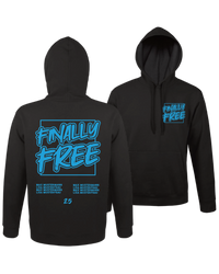 #33 "FINALLY FREE" - BASIC Hoodie -  47101