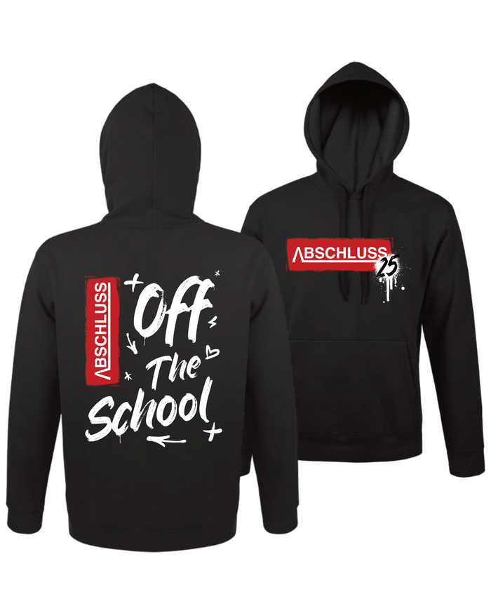 #3 "OFF THE SCHOOL" - BASIC Hoodie -  47101