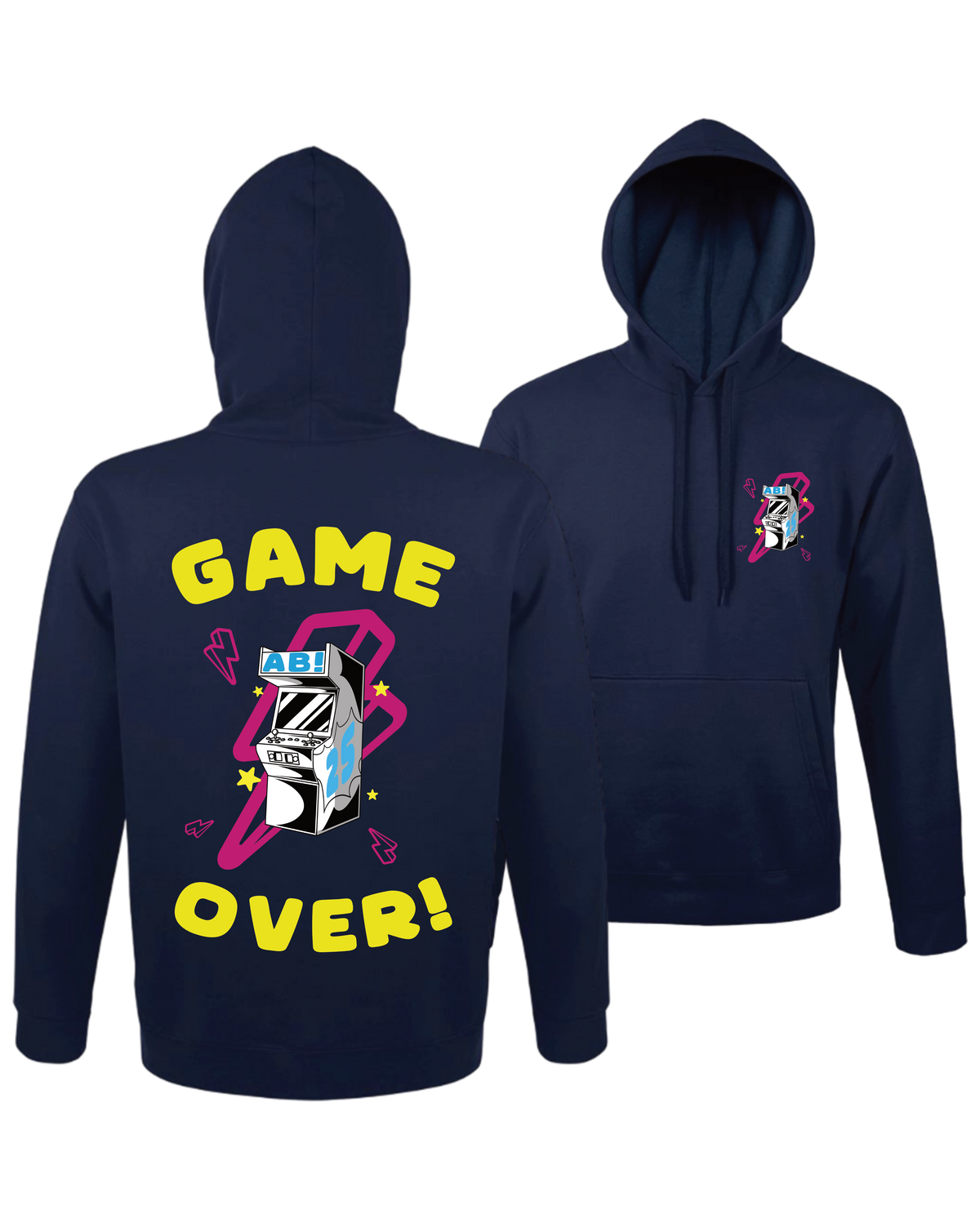 #11 "GAME OVER" - BASIC Hoodie -  47101