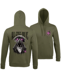 #24 "DOG EYES ON US" - BASIC Hoodie -  47101