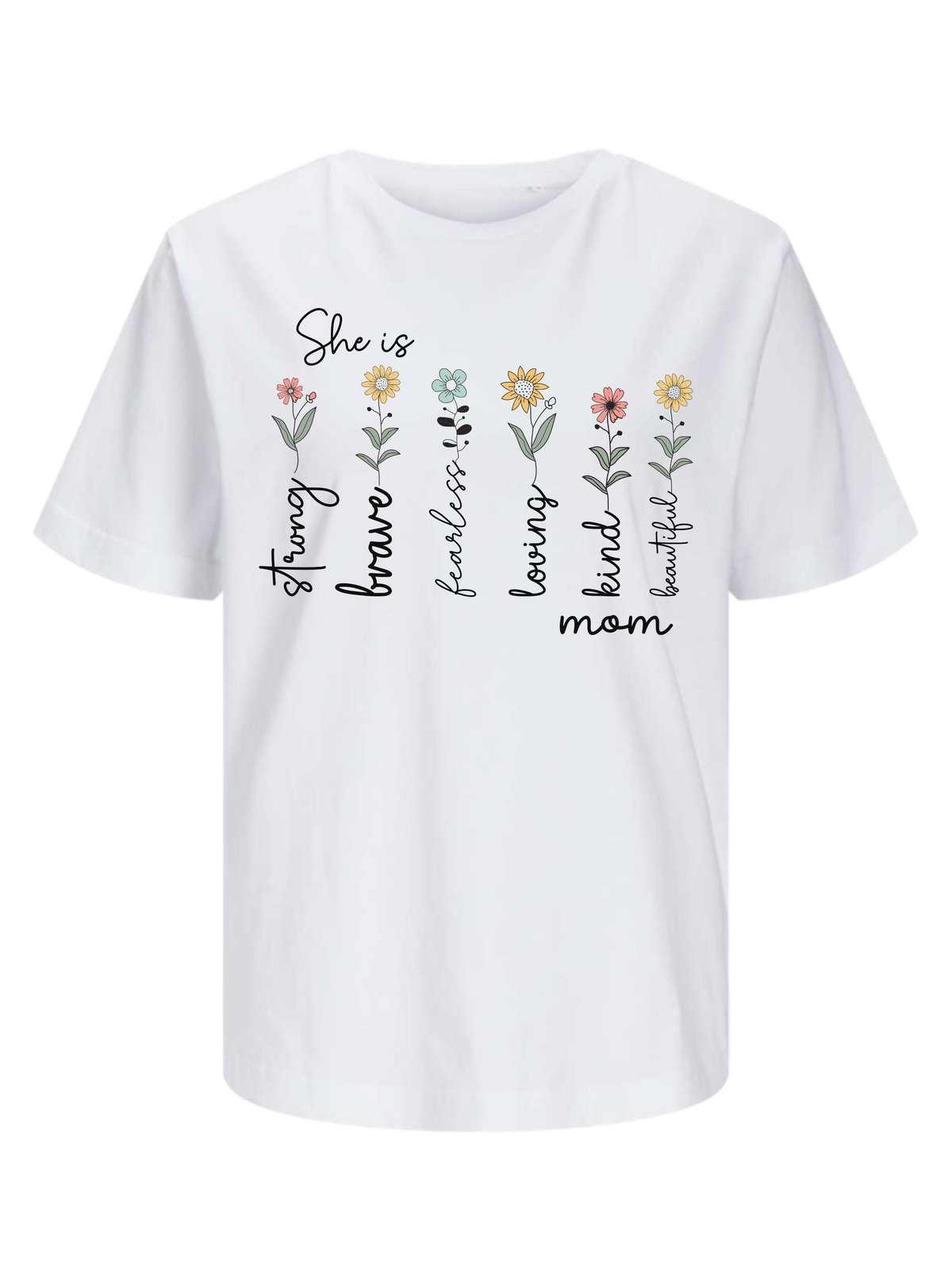 #16 "SHE IS MOM 2.0" T-Shirt