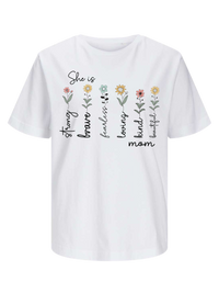 #16 "SHE IS MOM 2.0" T-Shirt