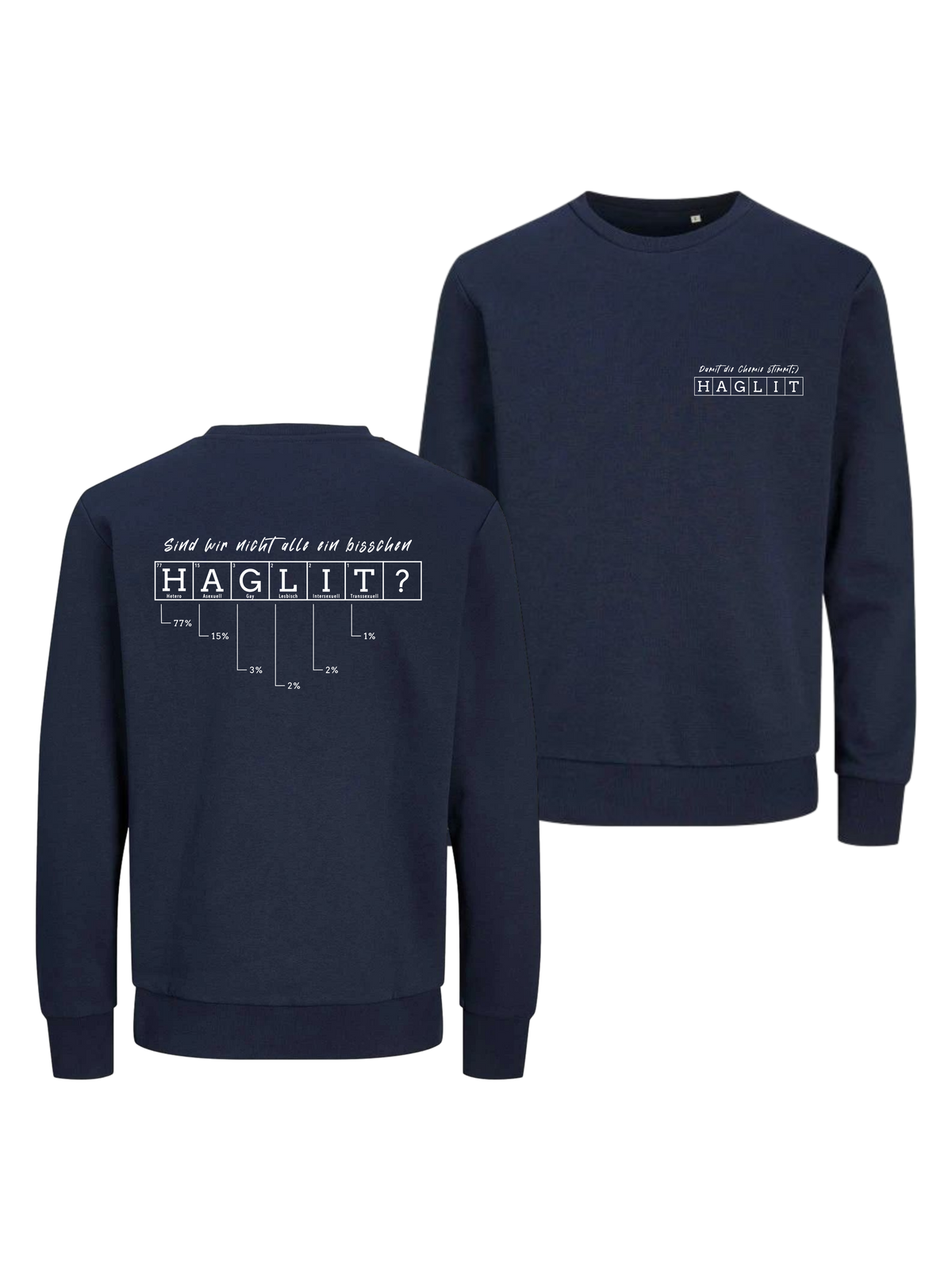 Bio Sweatshirt "Periodensystem"