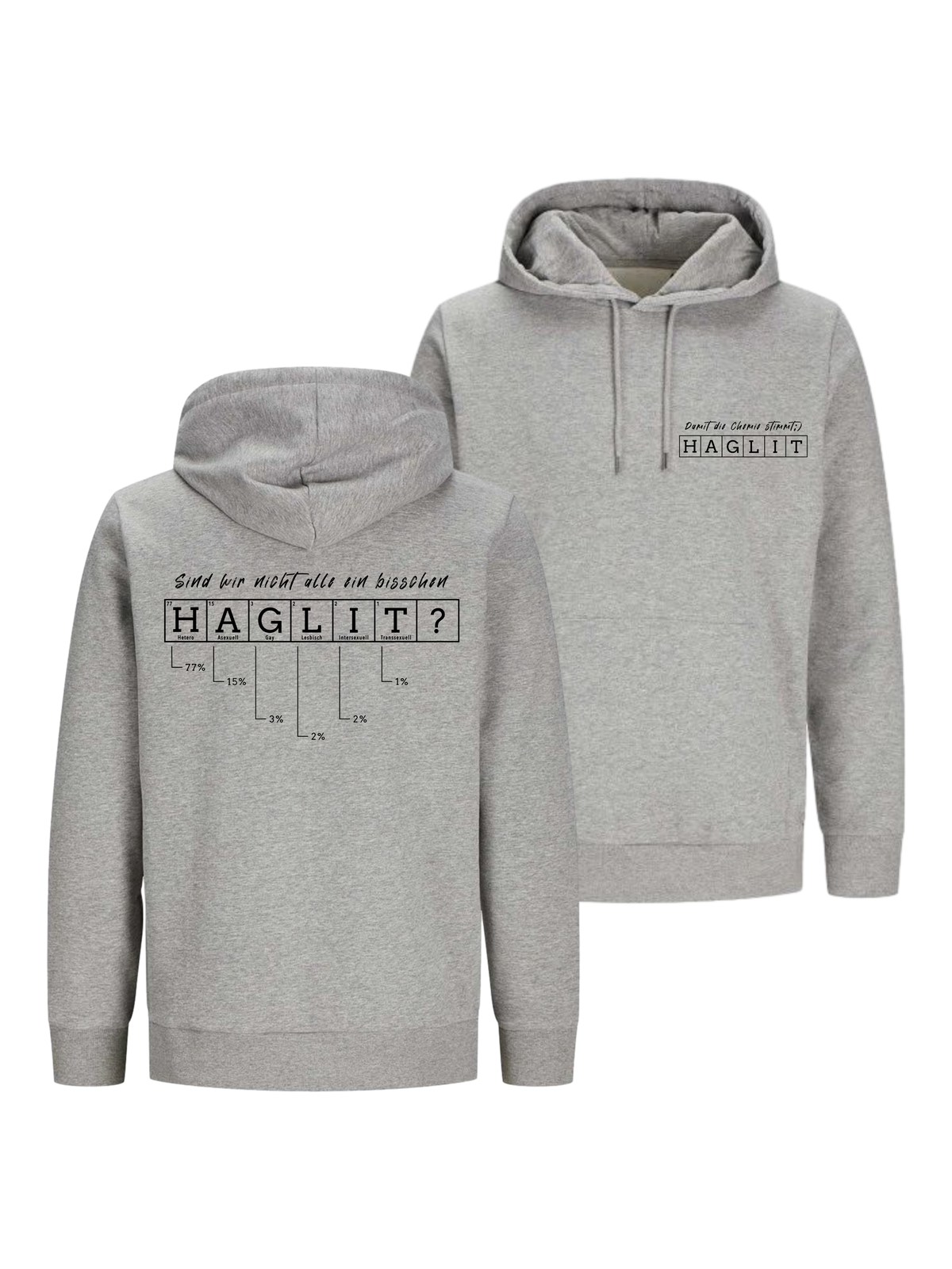 Bio Hoodie "Periodensystem"