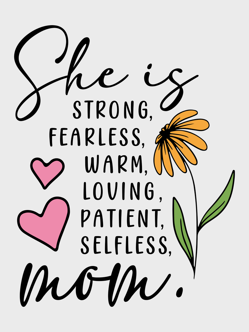 #1 "SHE IS MOM" T-Shirt