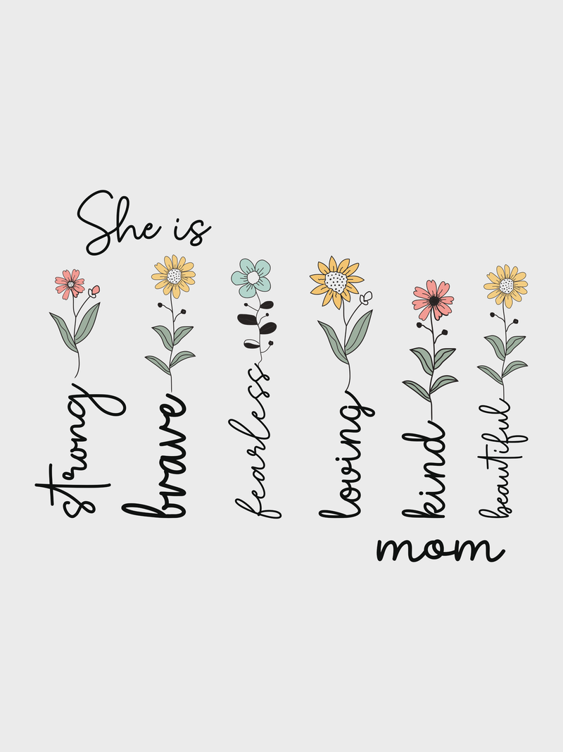 #16 "SHE IS MOM 2.0" T-Shirt