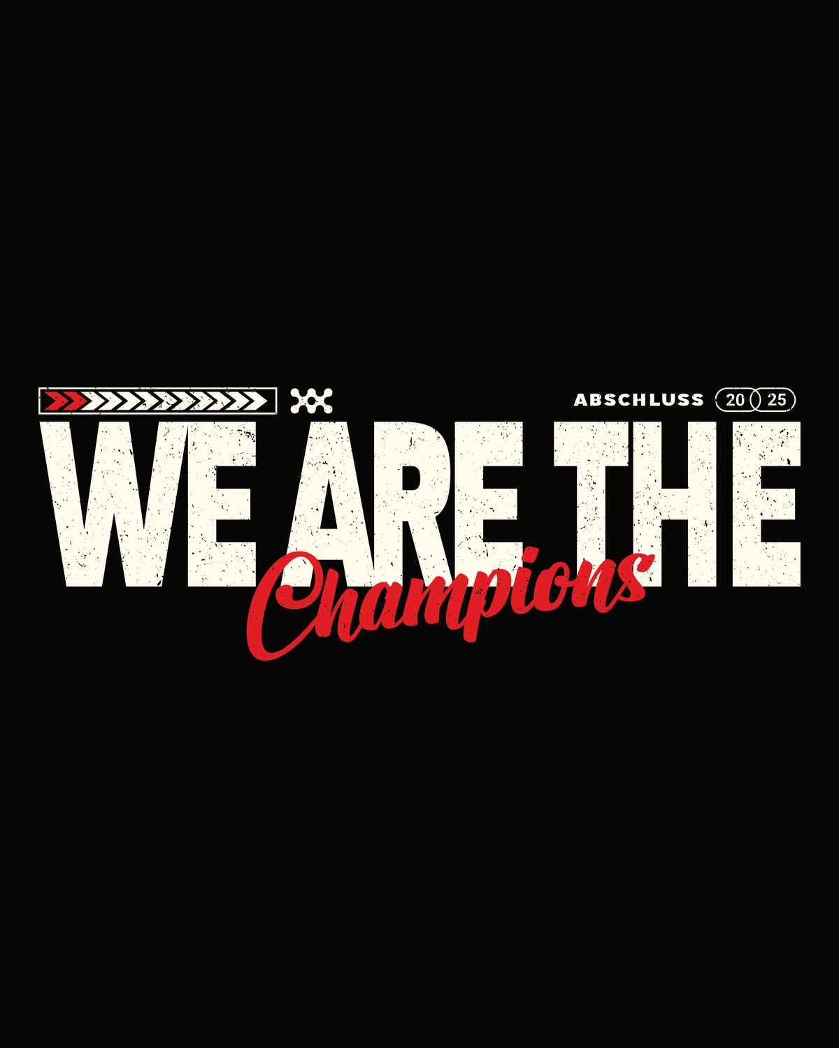 #1 "WE ARE THE CHAMPIONS" - EXTRAVAGANT Hoodie - 03818