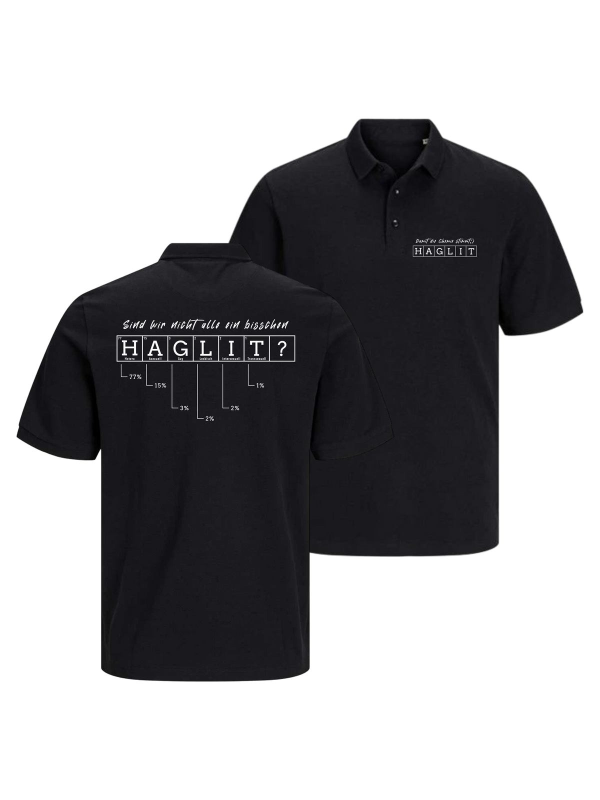 Bio Polo Shirt "Periodensystem"