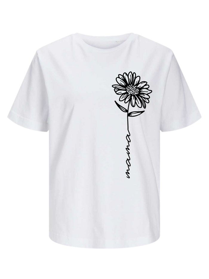#24 "MAMA FLOWER" T-Shirt