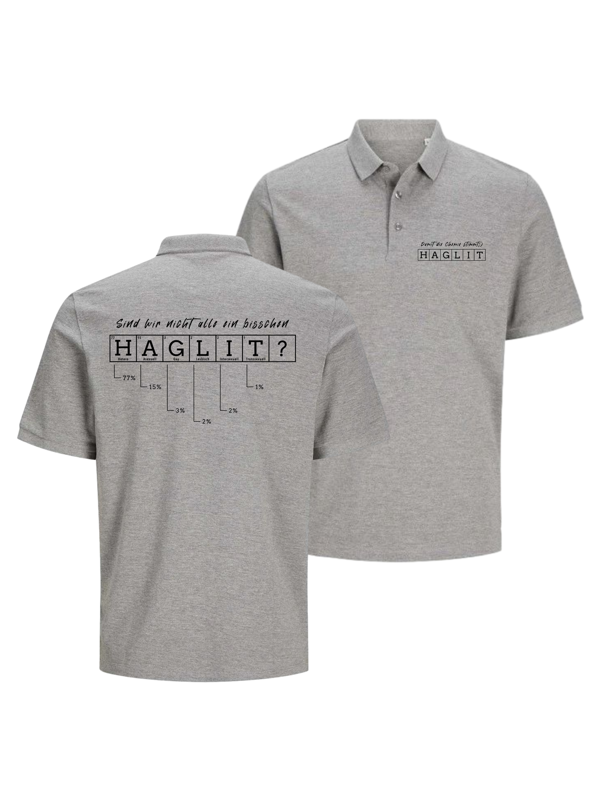 Bio Polo Shirt "Periodensystem"