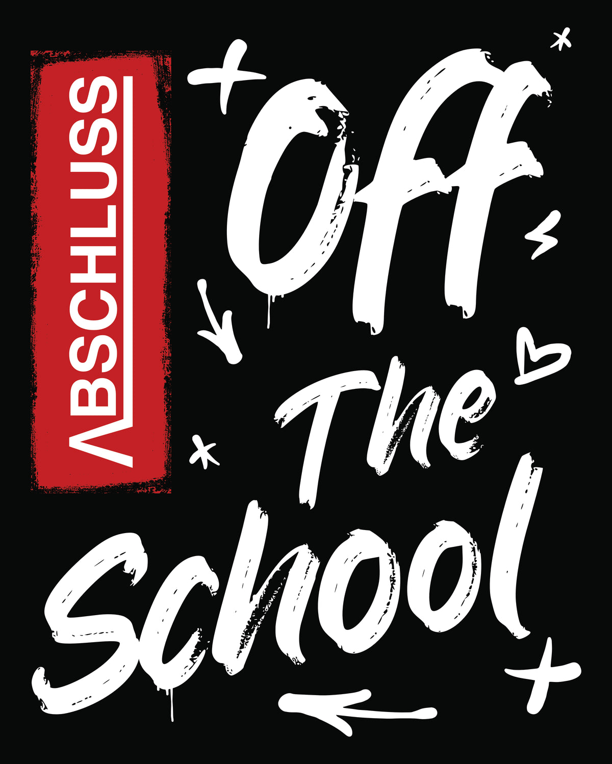 #3 "OFF THE SCHOOL" - OVERSIZE Shirt -