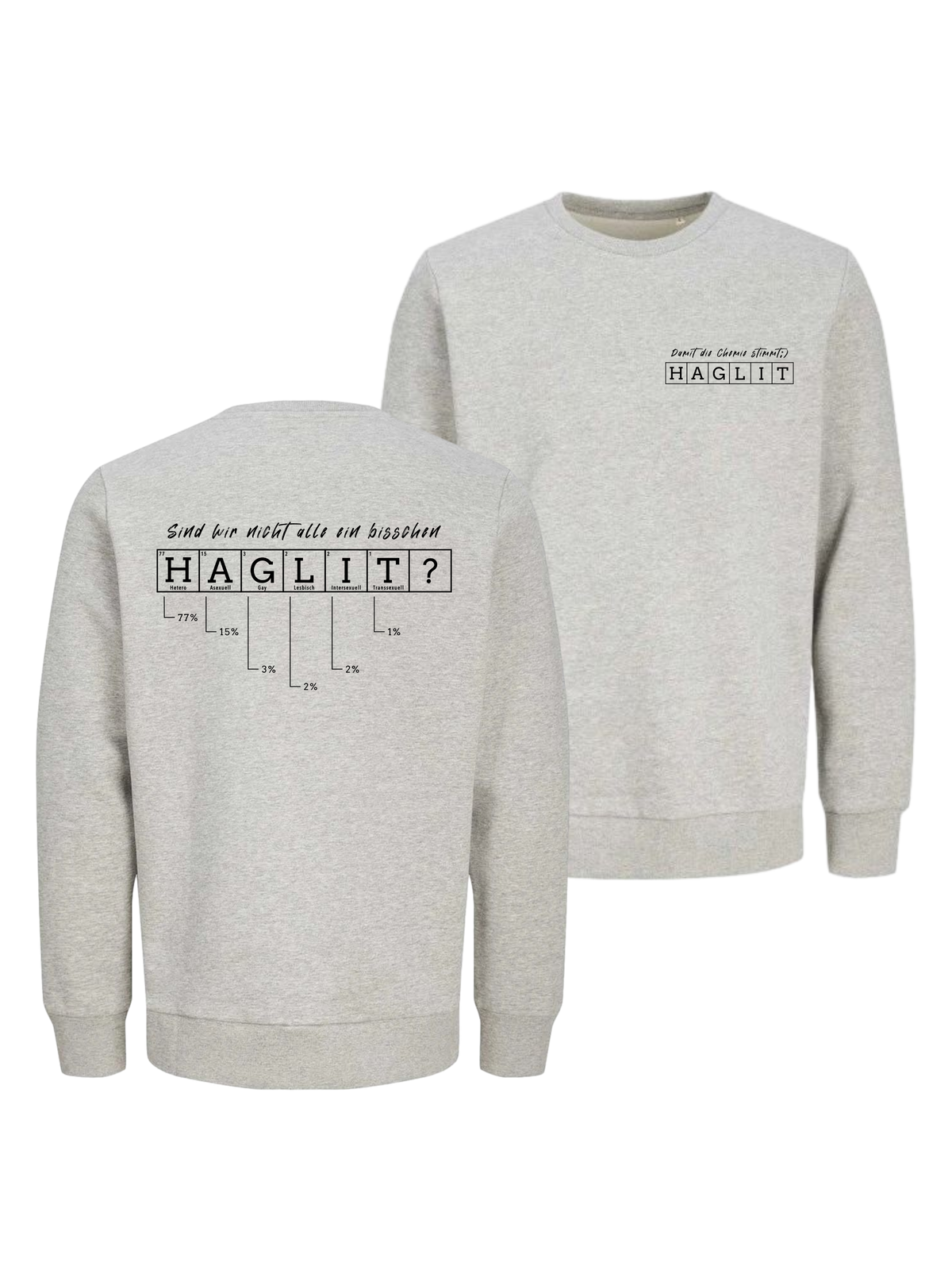 Bio Sweatshirt "Periodensystem"