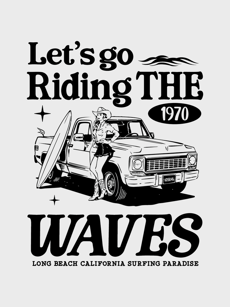 #4 "Let's Riding the Waves"