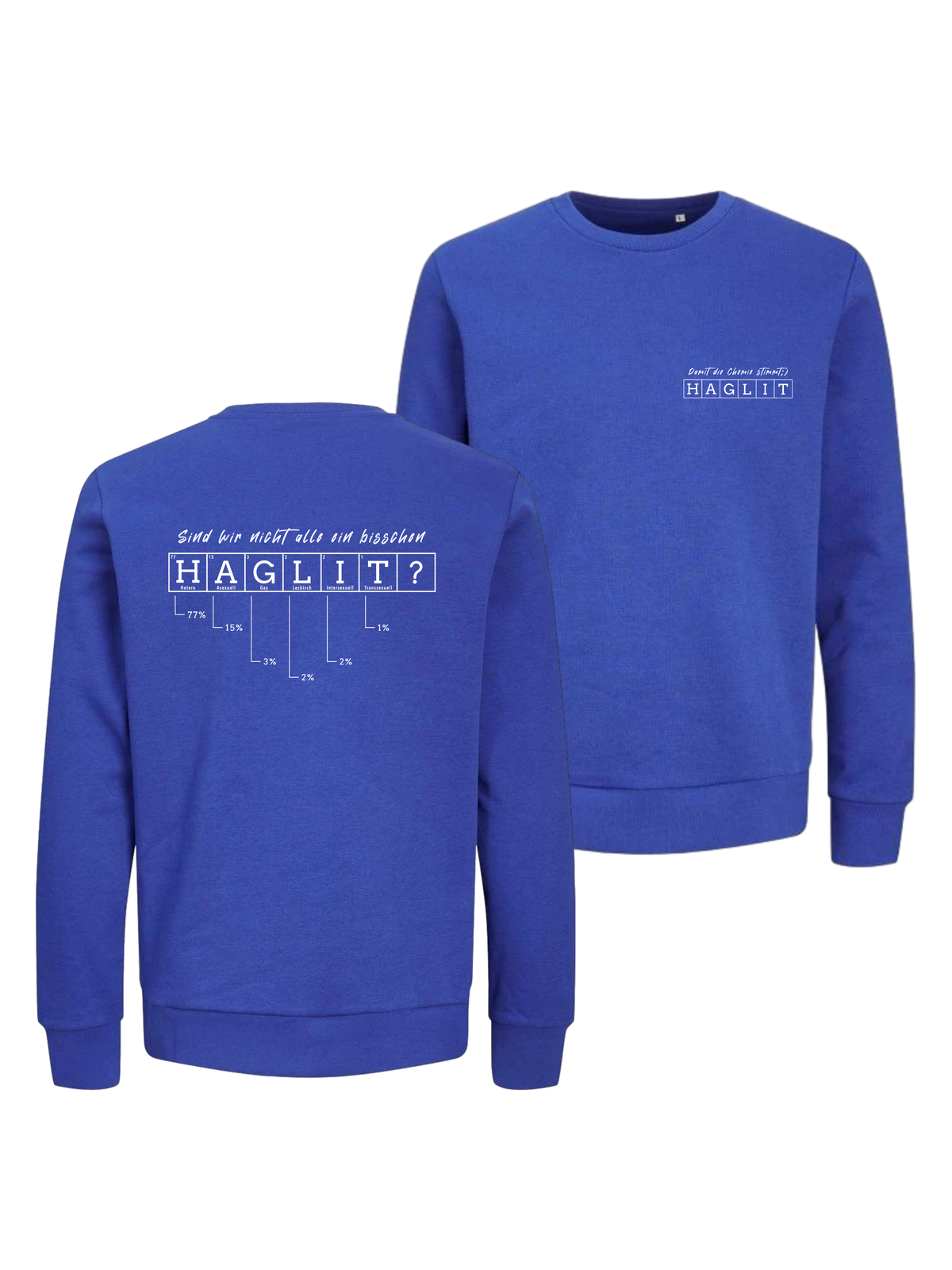 Bio Sweatshirt "Periodensystem"