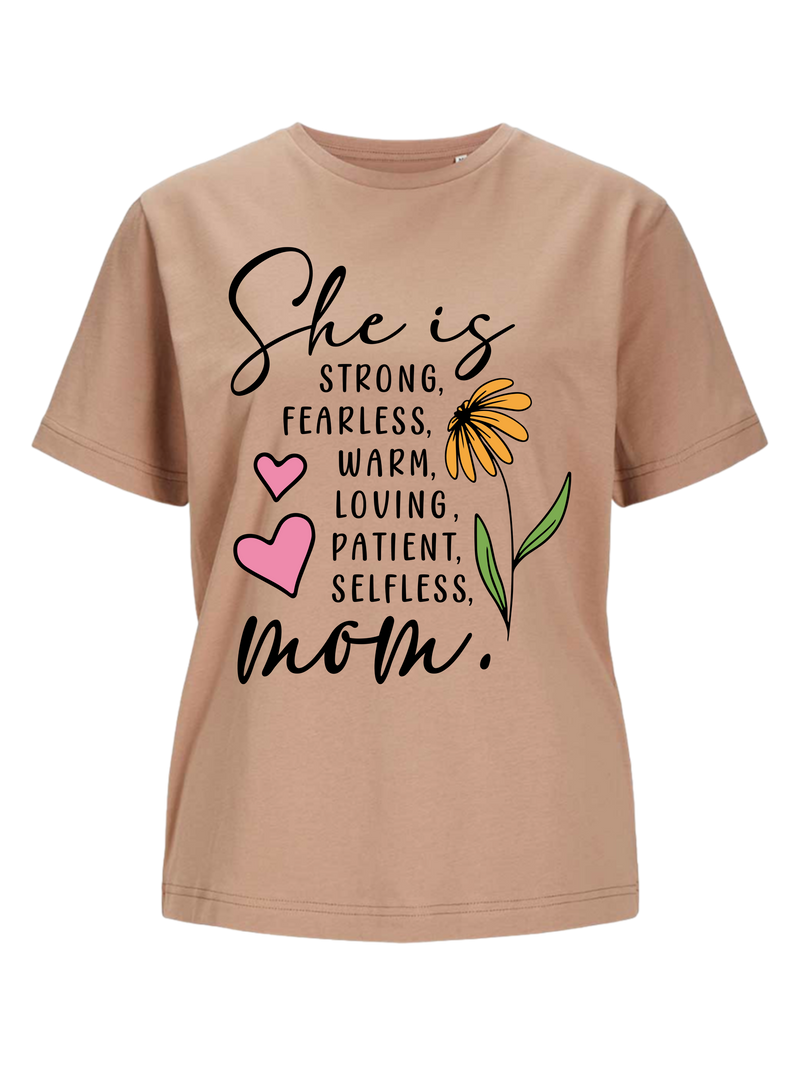 #1 "SHE IS MOM" T-Shirt