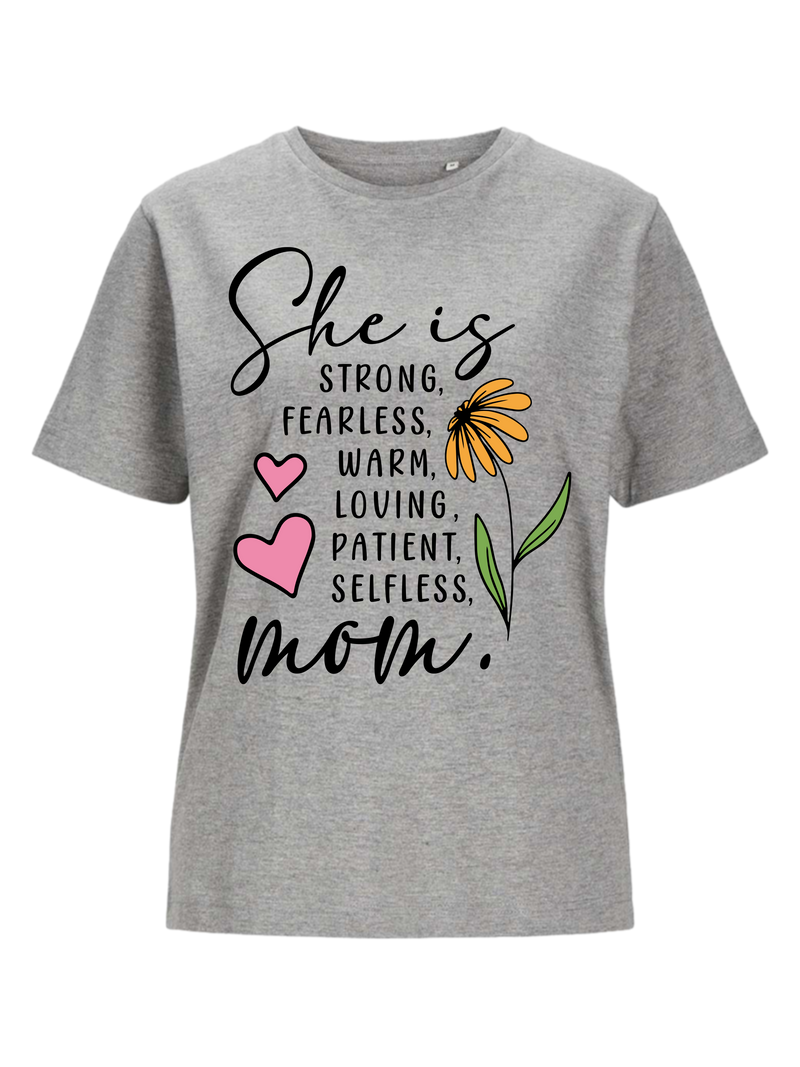 #1 "SHE IS MOM" T-Shirt