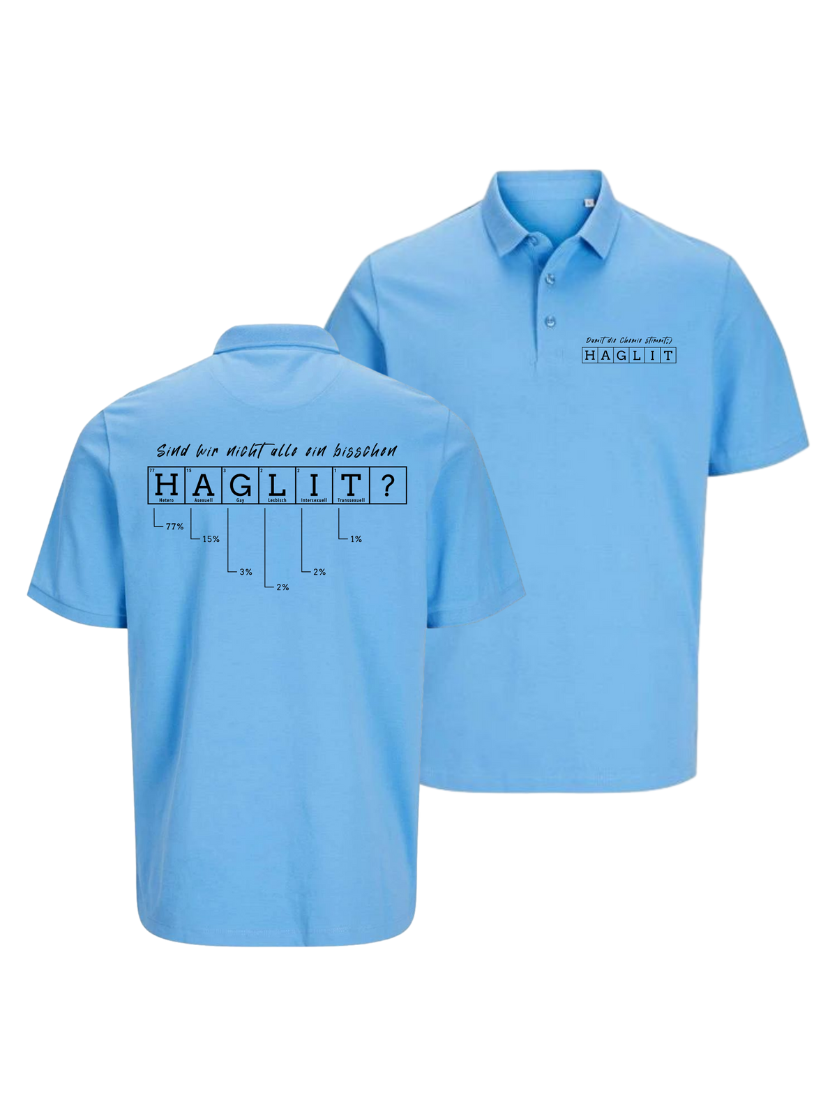 Bio Polo Shirt "Periodensystem"