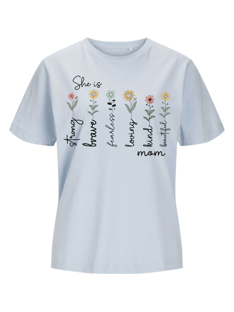#16 "SHE IS MOM 2.0" T-Shirt