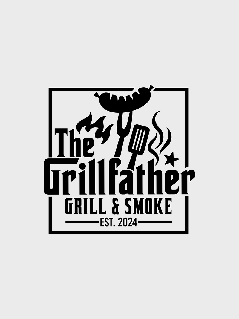 #7 "Grill and Smoke Est. XXXX" unisex