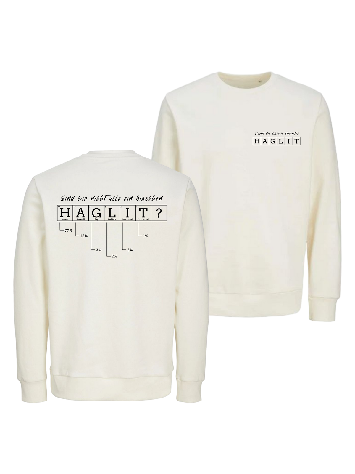 Bio Sweatshirt "Periodensystem"
