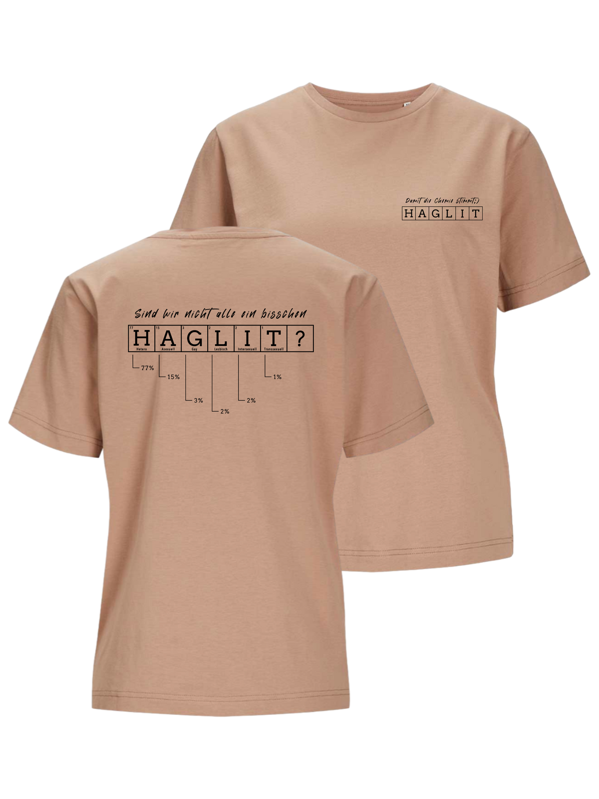 Damen Bio Shirt "Periodensystem"