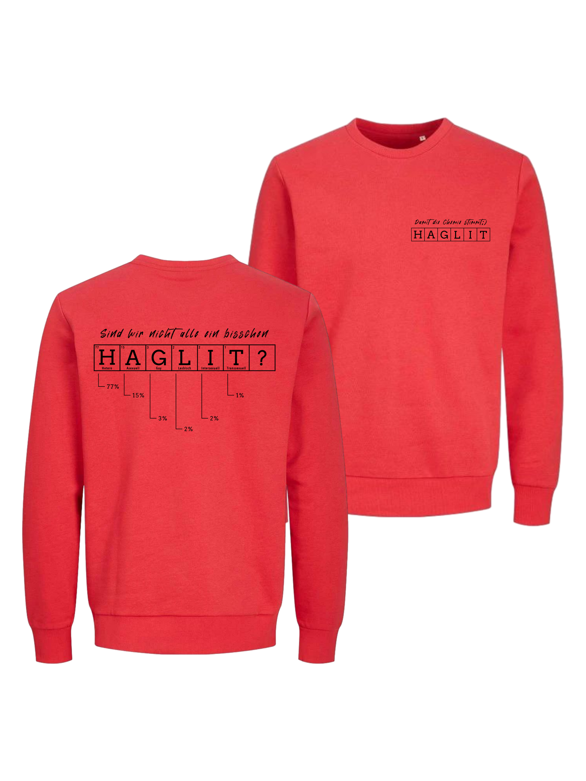 Bio Sweatshirt "Periodensystem"