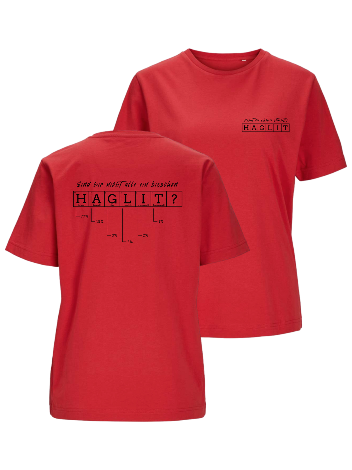 Damen Bio Shirt "Periodensystem"