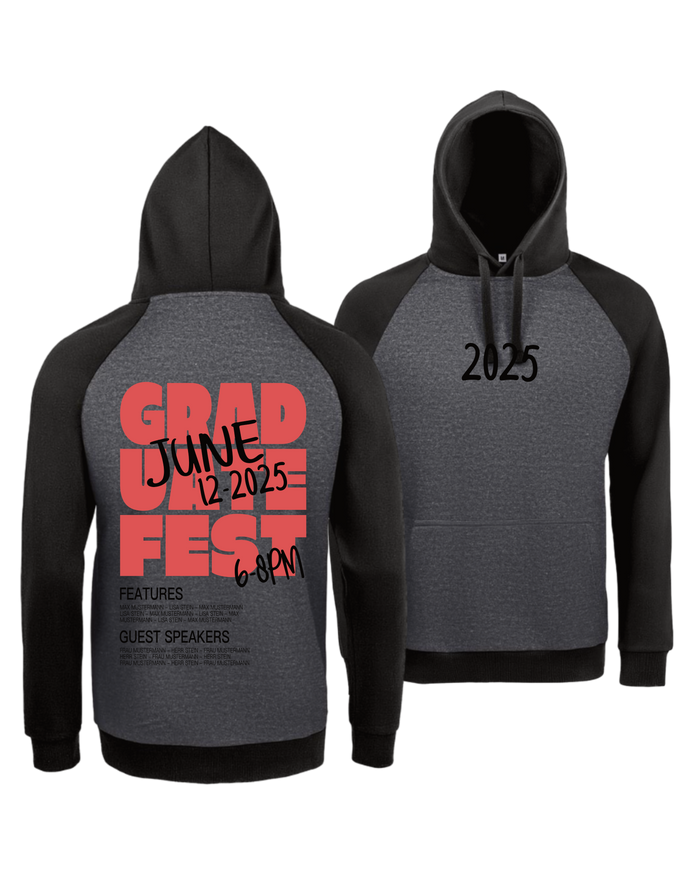 #16 "GRADUATE FEST" - EXTRAVAGANT Hoodie - 02998