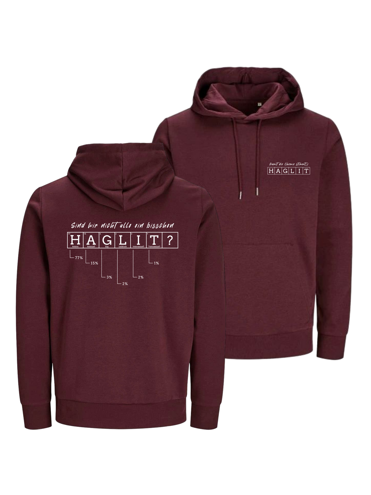 Bio Hoodie "Periodensystem"