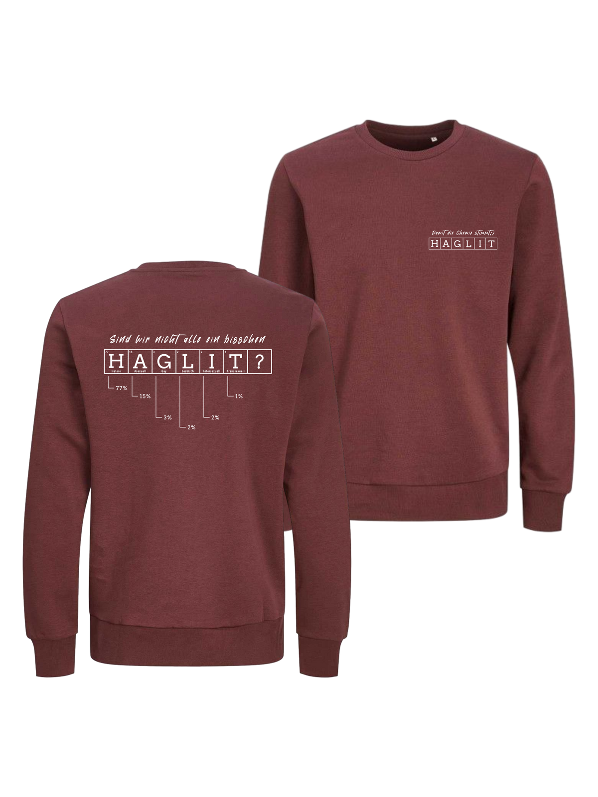 Bio Sweatshirt "Periodensystem"