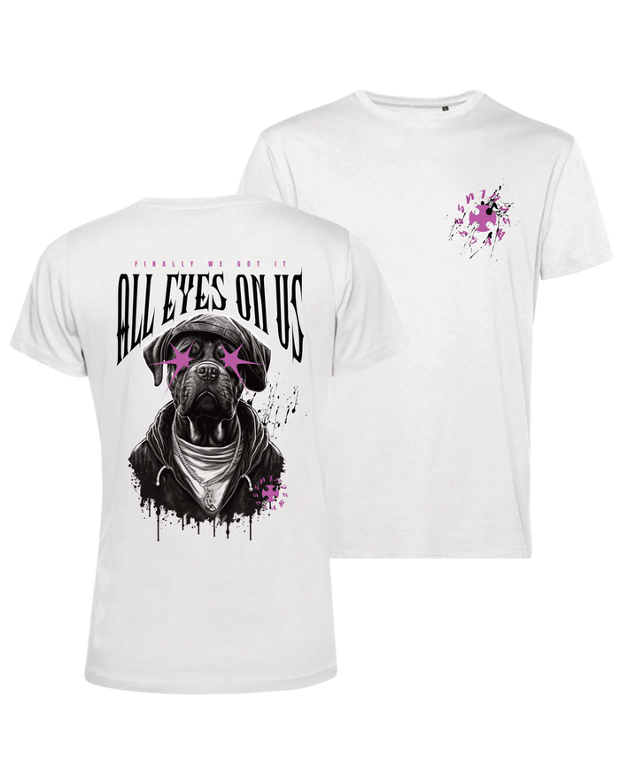 #24 "DOG EYES ON US" - BASIC Shirt -