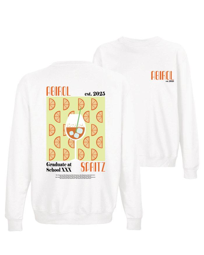 #4 "ABIROL SPRITZ" - BASIC Sweat - ID002