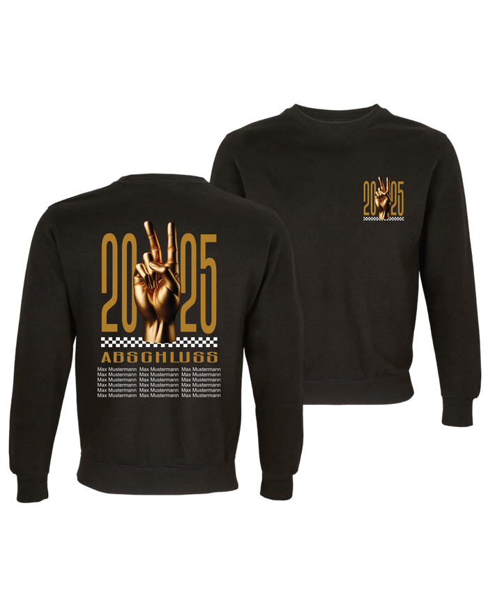 #30 "GOLDEN ABSCHLUSS" - BASIC Sweat - ID002