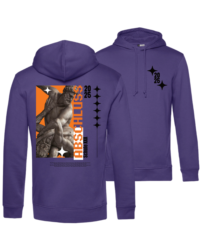 #8 "ADONIS"   - BIO Hoodie - WU33B
