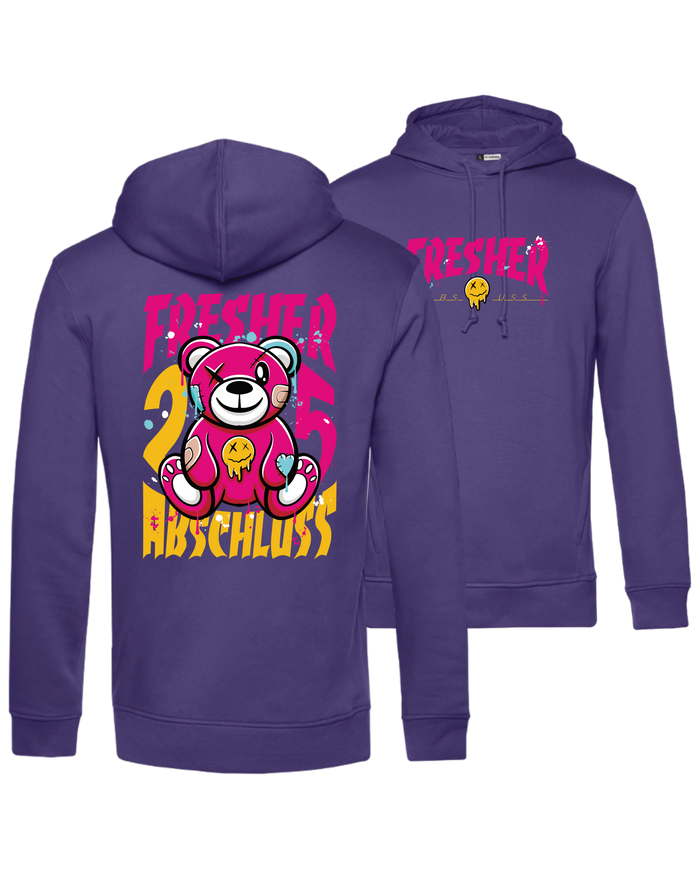 #20 "FRESHER ABSCHLUSS" - BIO Hoodie - WU33B