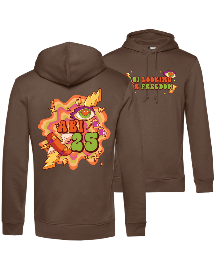 #9 "ABI LOOKING FOR FREEDOM" - BIO Hoodie - WU33B