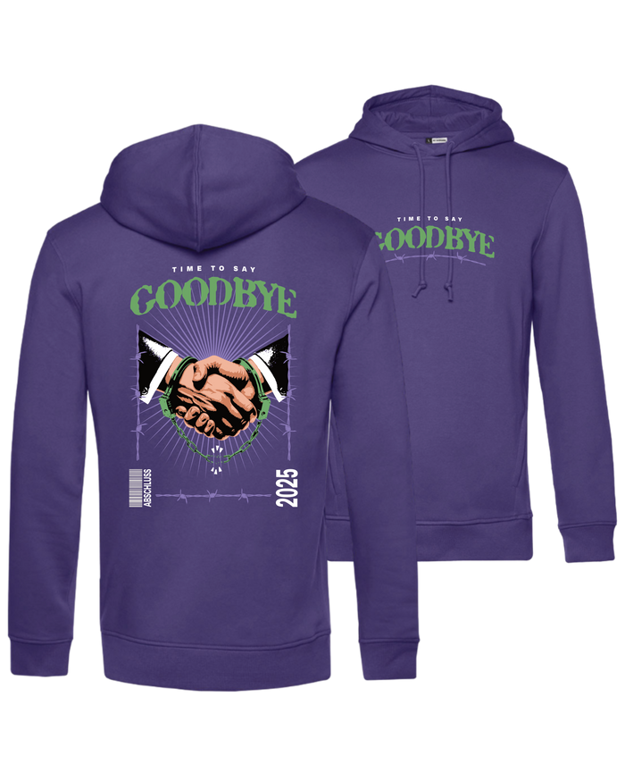 #26 "TIME TO SAY GOODBYE" - BIO Hoodie - WU33B