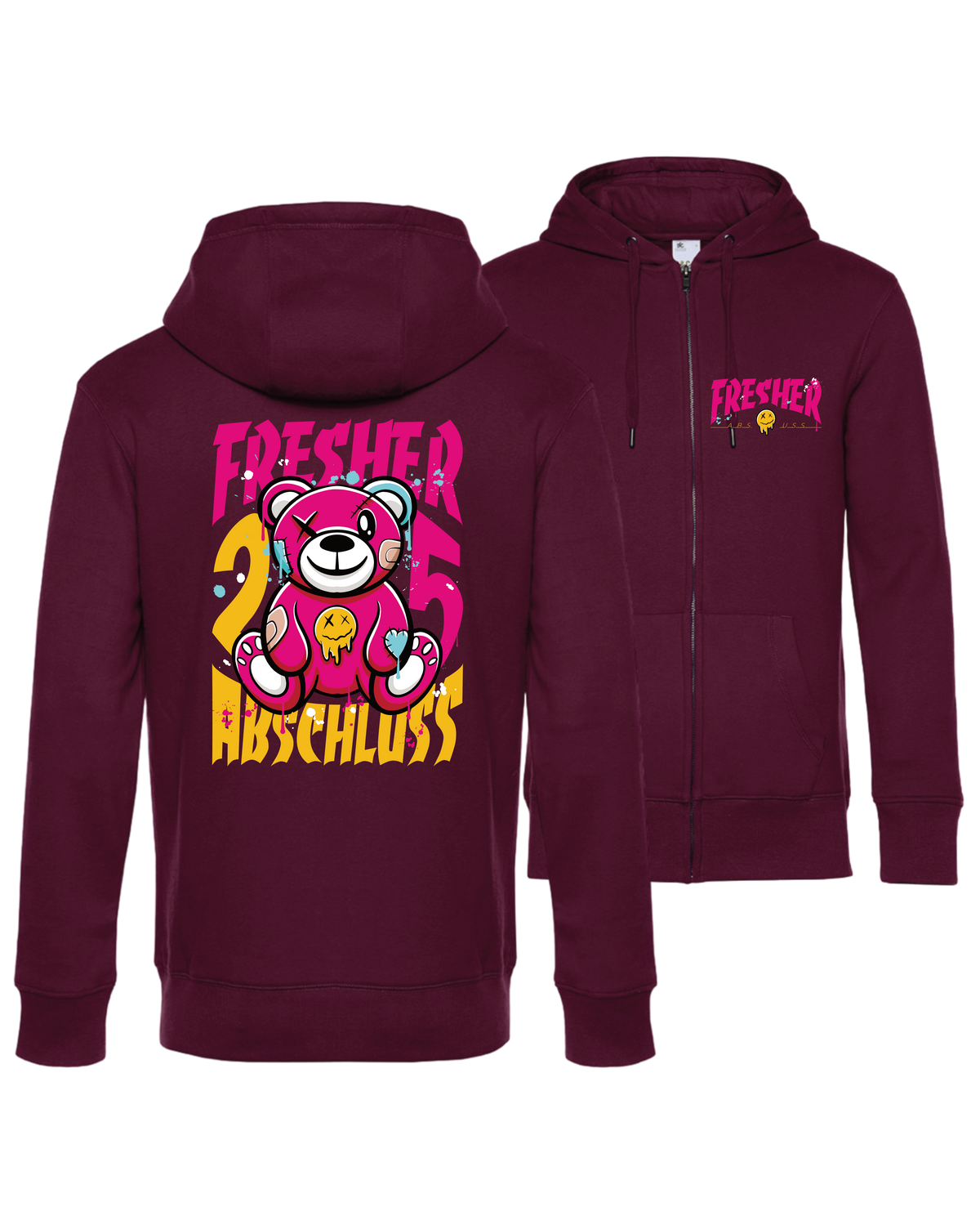 #20 "FRESHER ABSCHLUSS" - PREMIUM Zip Jacket - WU03K