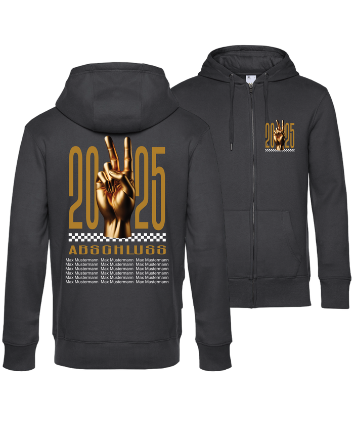 #30 "GOLDEN ABSCHLUSS" - PREMIUM Zip Jacket - WU03K