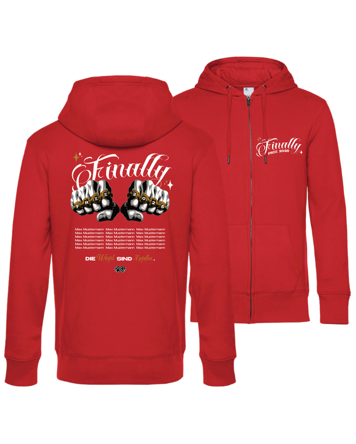 #29 "FINALLY FAUST DRAUF" - PREMIUM Zip Jacket - WU03K