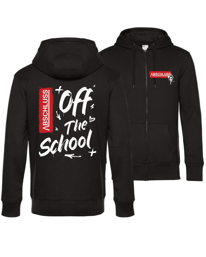 #3 "OFF THE SCHOOL" - PREMIUM Zip Jacket - WU03K