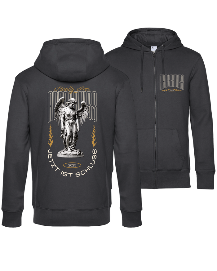 #28 "JETZT IST SCHLUSS" - PREMIUM Zip Jacket - WU03K