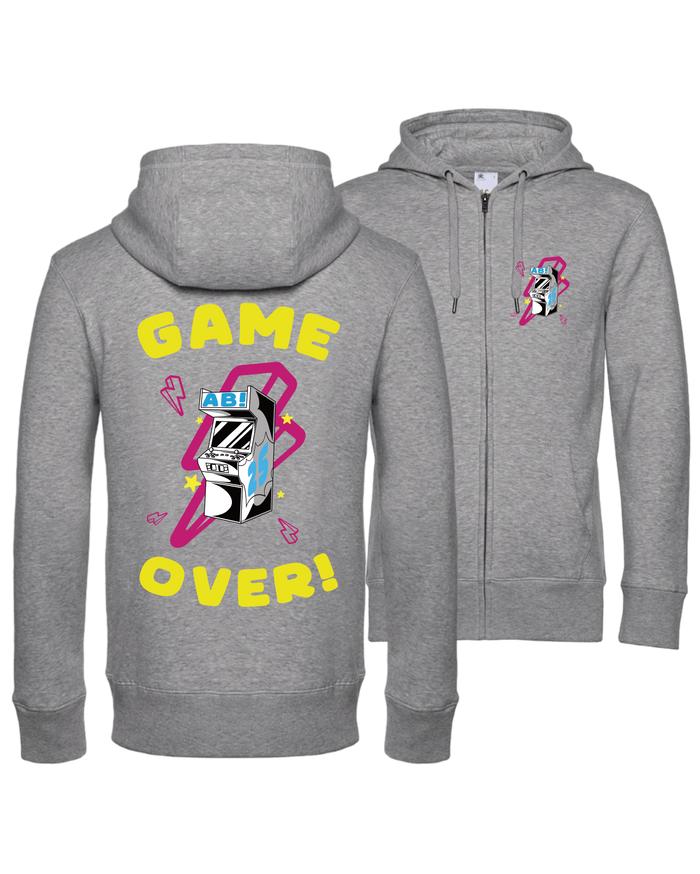 #11 "GAME OVER" - PREMIUM Zip Jacket - WU03K
