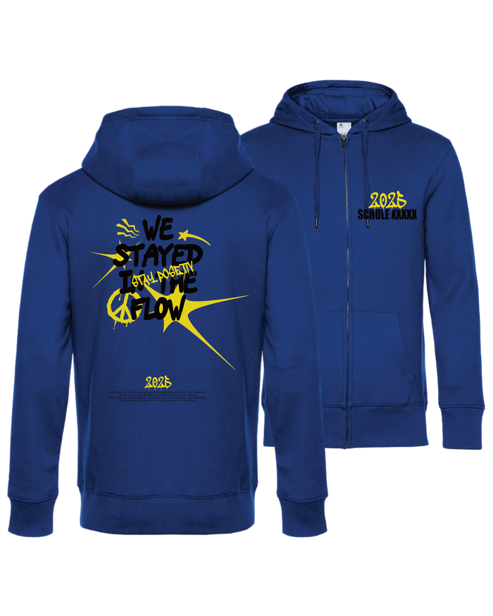 #10 "WE STAYED IN THE FLOW" - PREMIUM Zip Jacket - WU03K