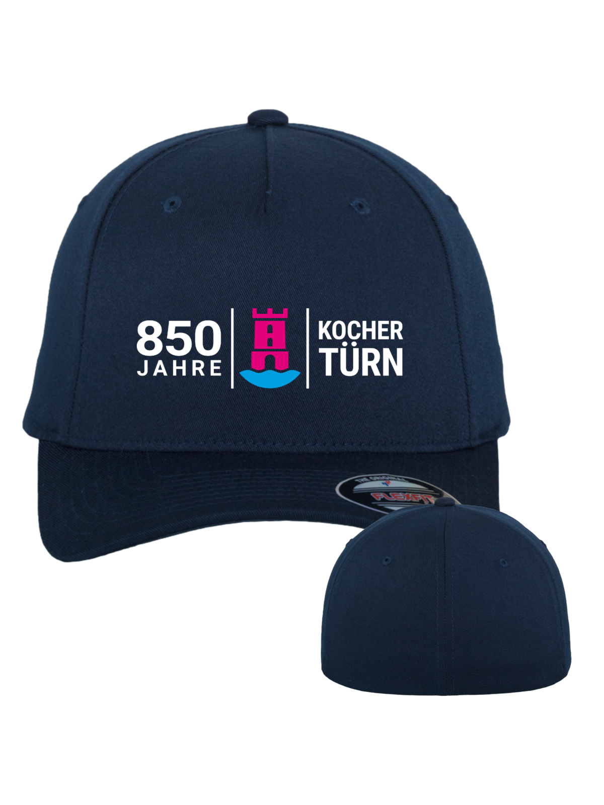 Flexfit Baseball Cap "850 Jahre Kochertürn"